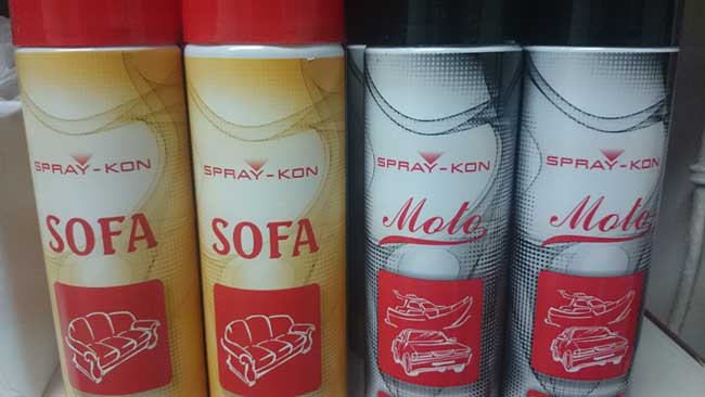 ljepilo-sprej Ljepilo za auto, nautiku, kamp prikolice, čamce i brodove - Slika 1